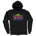 skinslip  Midweight Pullover Hoodie Black